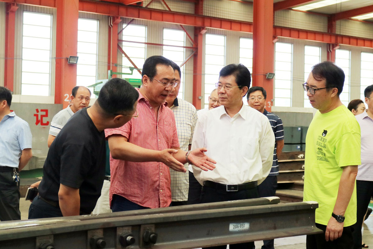 市政協(xié)領導來我公司調研 